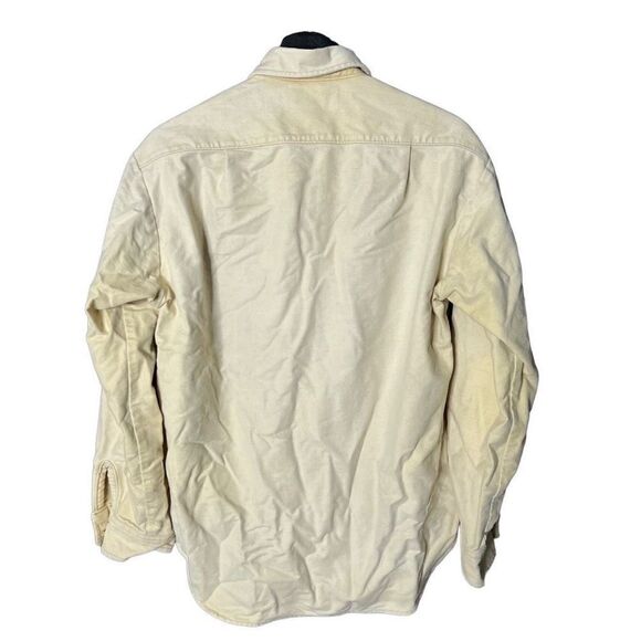 VTG Eddie Bauer Camel Burton Down Flannel USA Medium - Picture 4 of 5